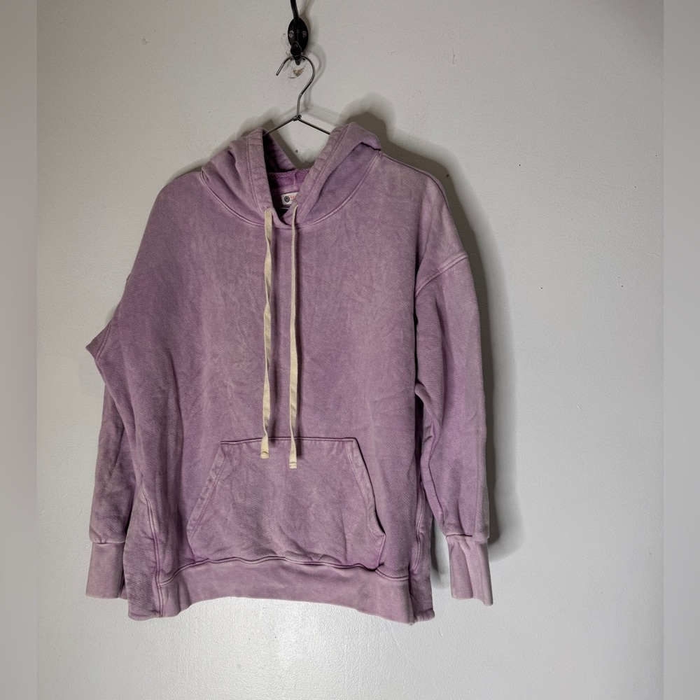 Sundry for Evereve Hoodie Sweatshirt Women's Size 1 Light Purple Split Sides